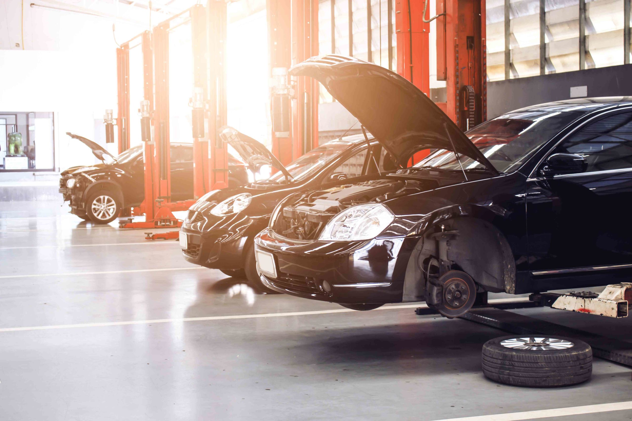 auto shop repair bay