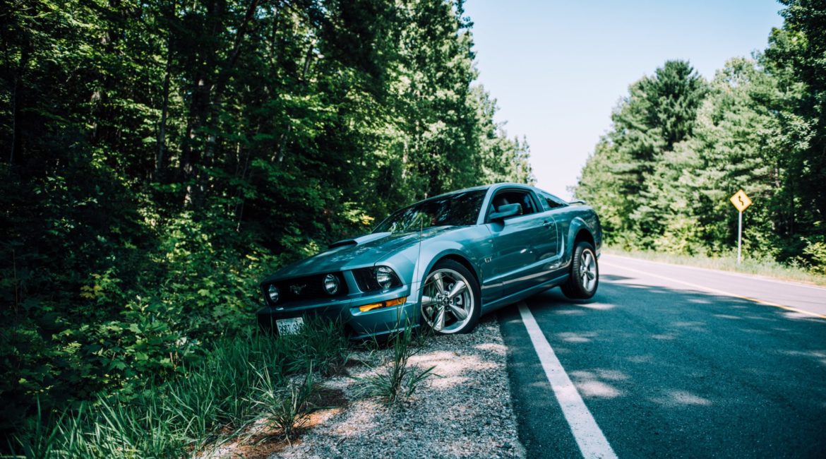 Ford Mustang Crashed